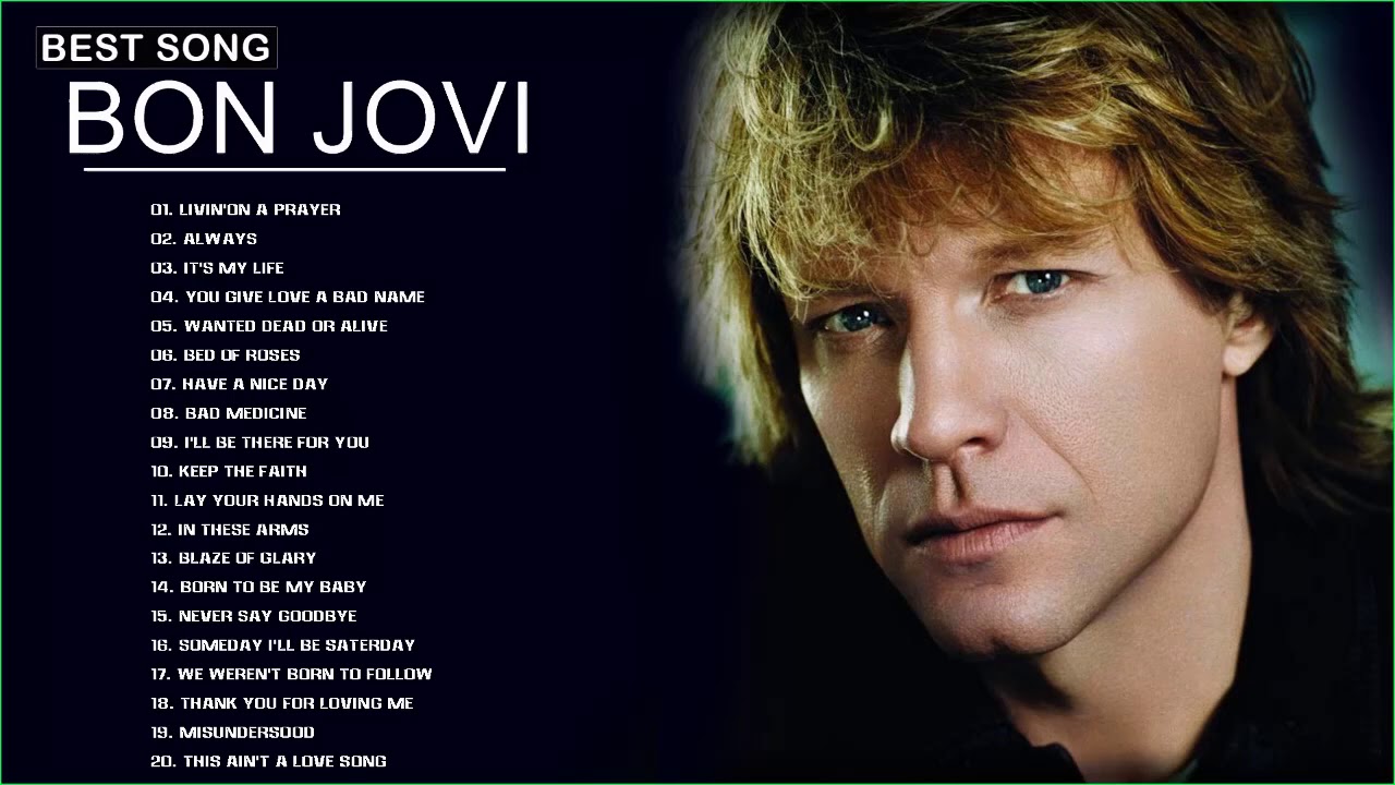 Bon jovi songs hits album greatest